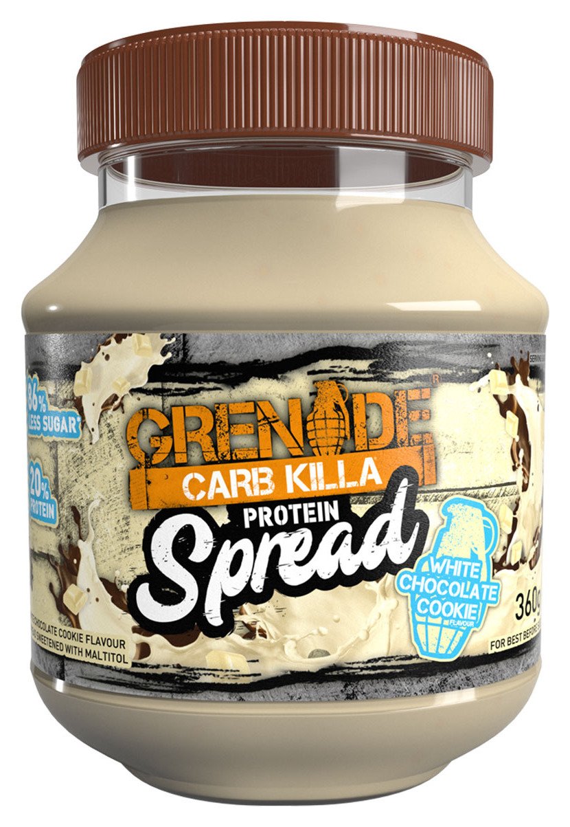 Grenade Carb Killa White Choc Cookie Protein Spread - 360g