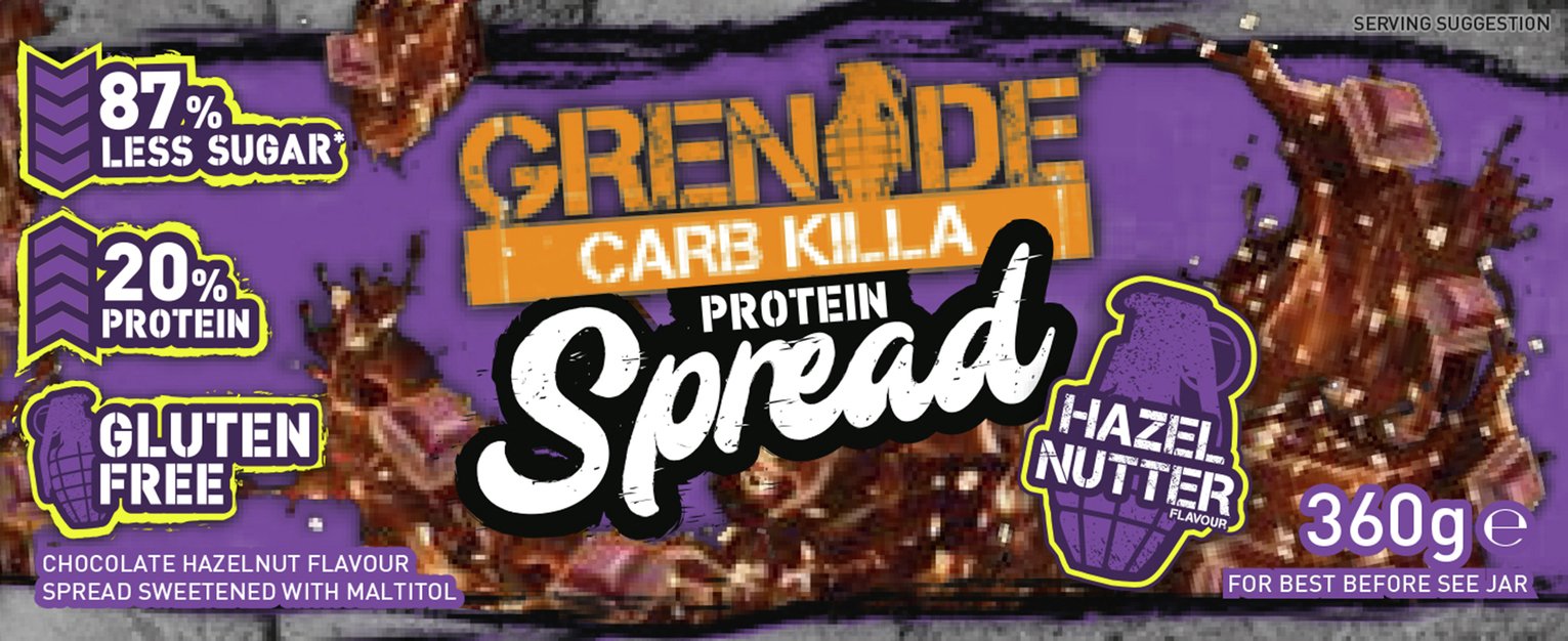 Grenade Carb Killa Hazel Nutter Protein Spread Review