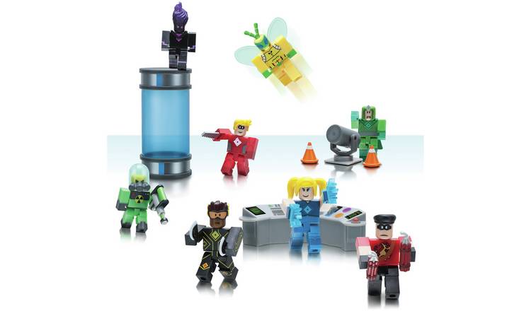 Buy Roblox Heroes Of Robloxia Feature Playset Action Figures And - roblox heroes of robloxia feature playset