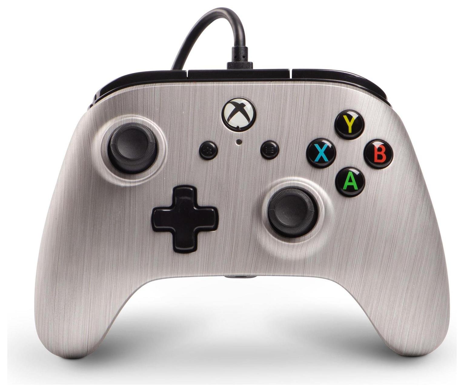 Enhanced Wired Controller for Xbox One - Brushed Aluminum