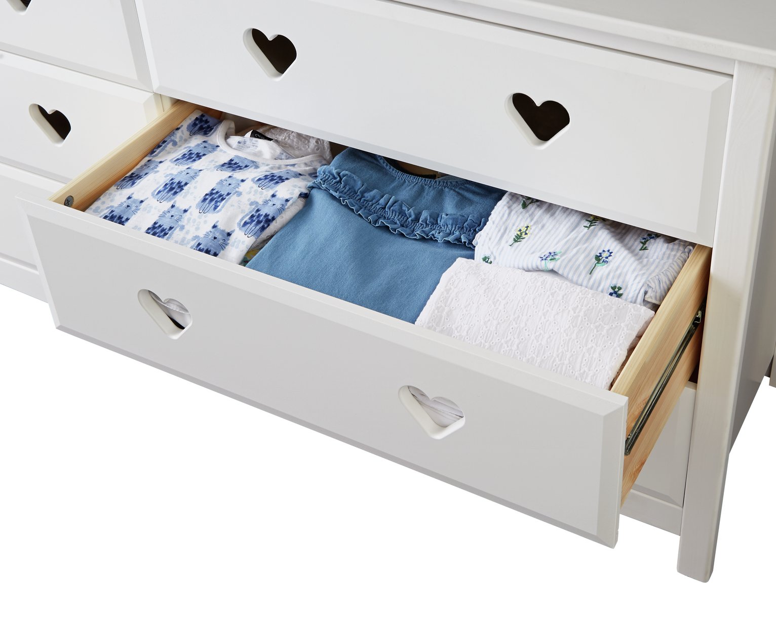 Argos Home Mia White 3+3 Chest of Drawers Reviews