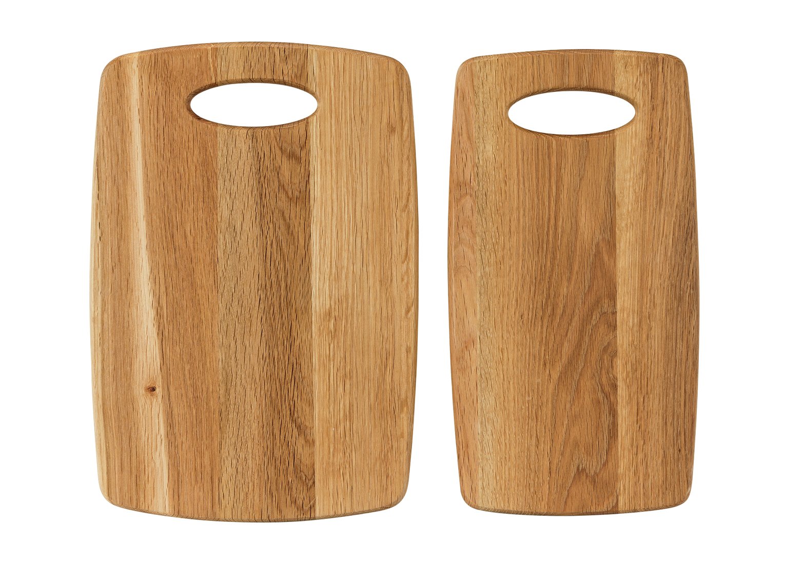 Sainsbury's Home Oak Chopping Boards - 2 Pack