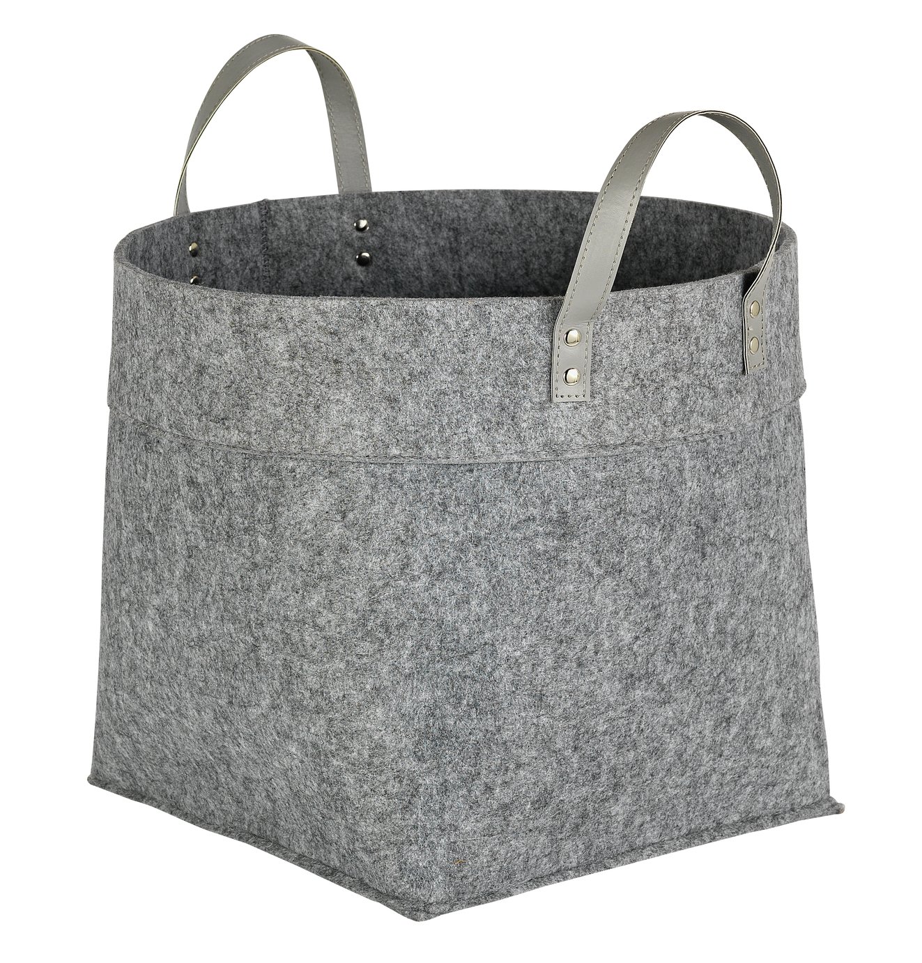 Sainsbury's Home Felt Storage Basket Grey