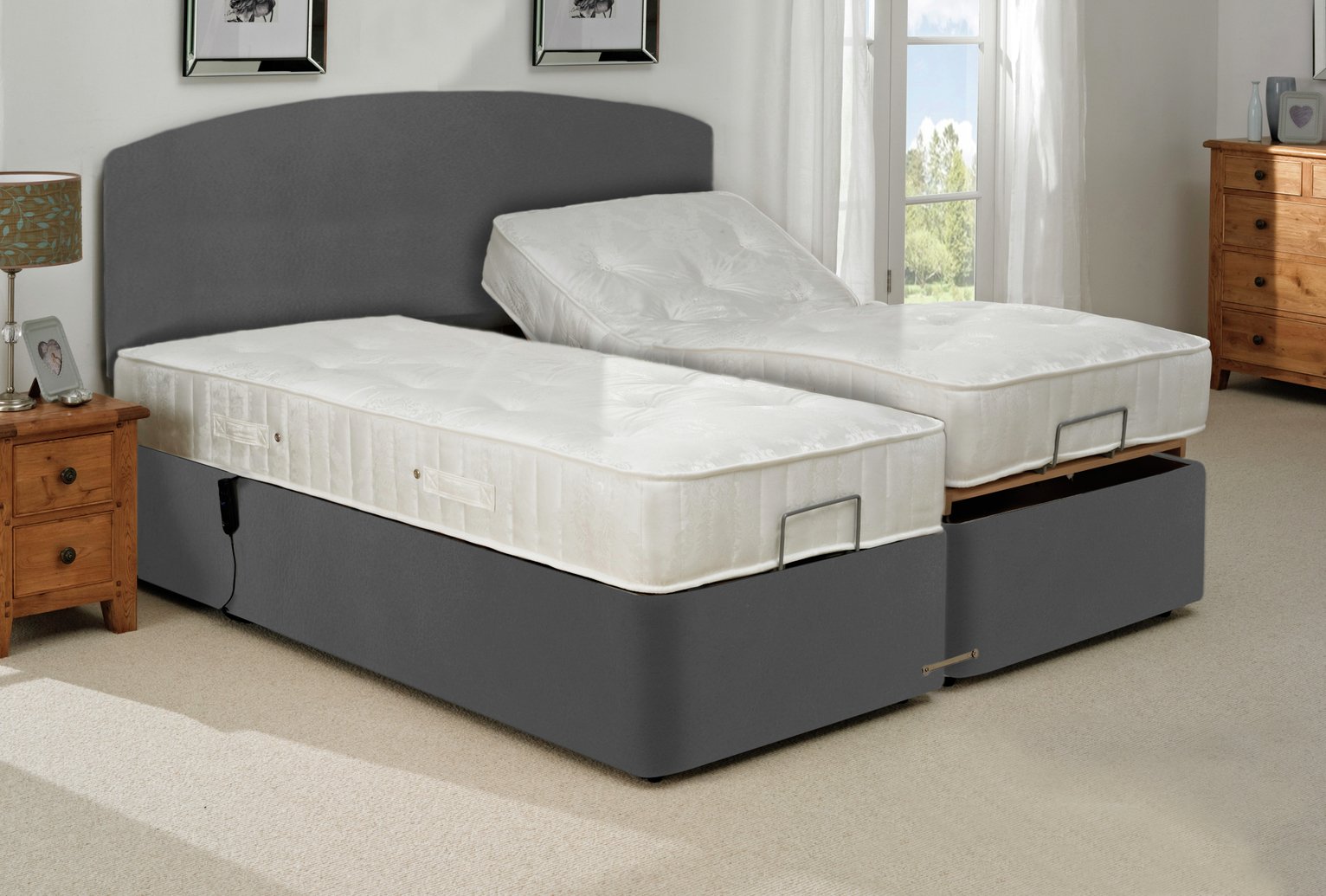 MiBed Berrington Adjustable Kingsize Bed Frame with Guard Review