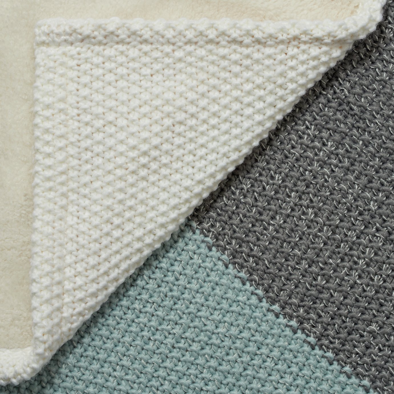 argos knitted throw