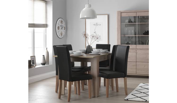 Argos dining deals chairs and table