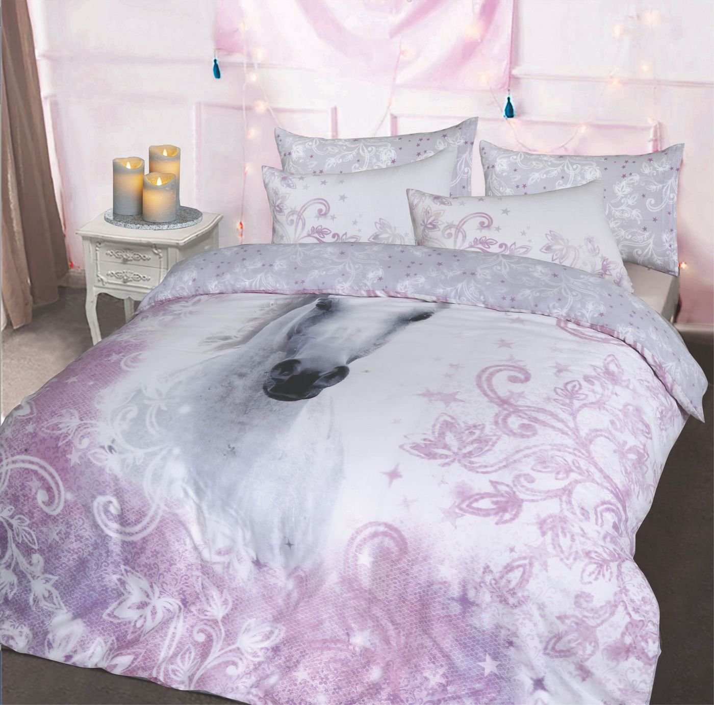 unicorn sheets double bed