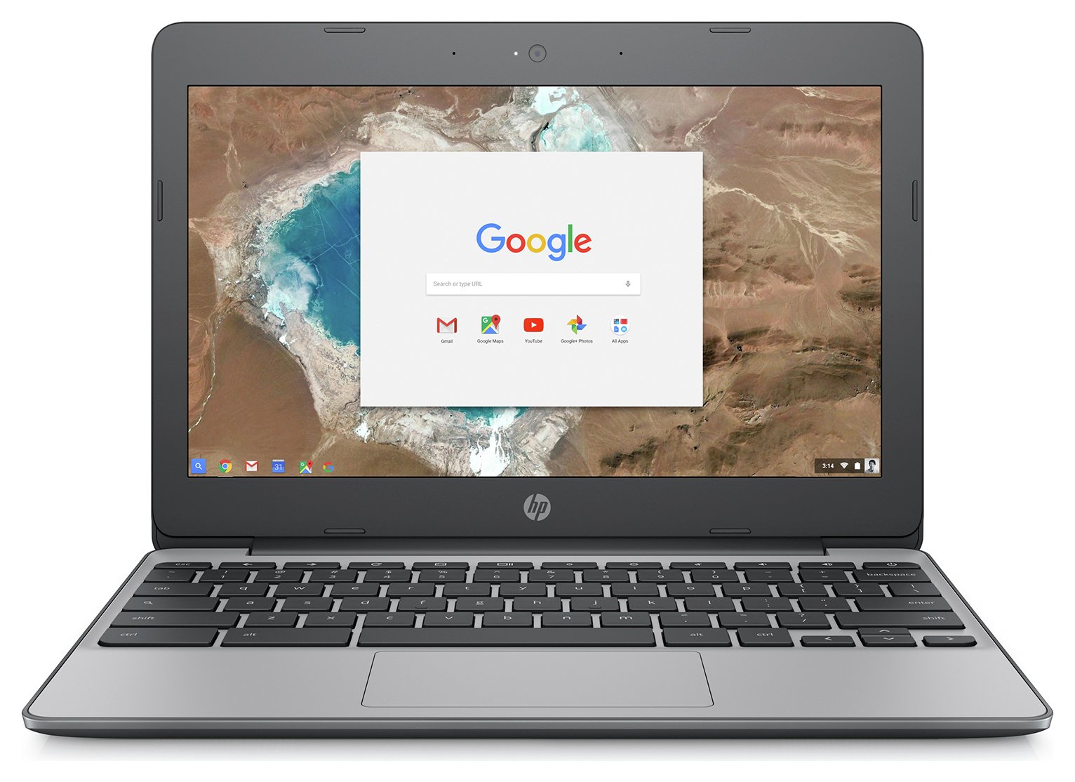 HP 11.6 Inch Celeron 4GB 16GB Chromebook - Grey