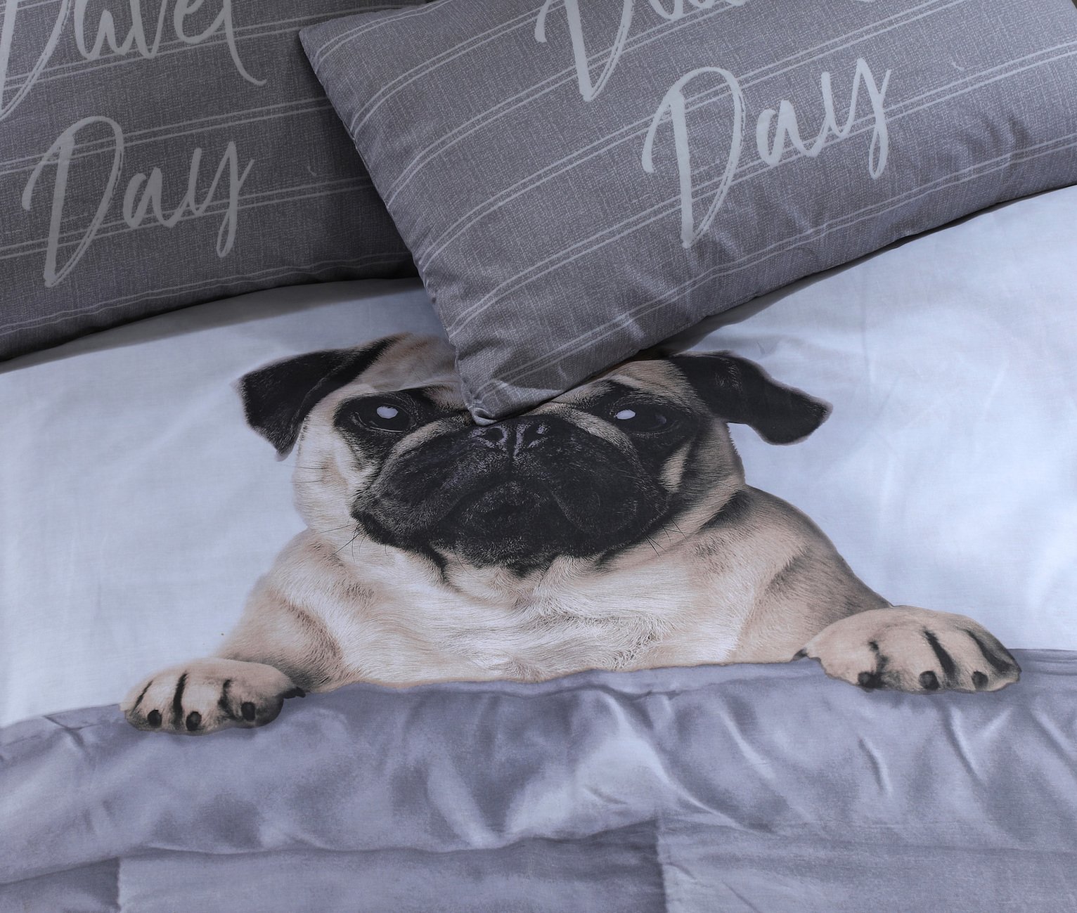 Argos Home Daytime Pug Bedding Set Review