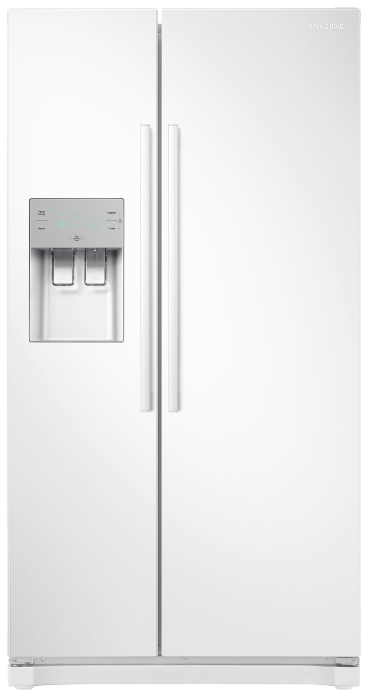 Samsung RS50N3513WW/EU American Fridge Freezer - White