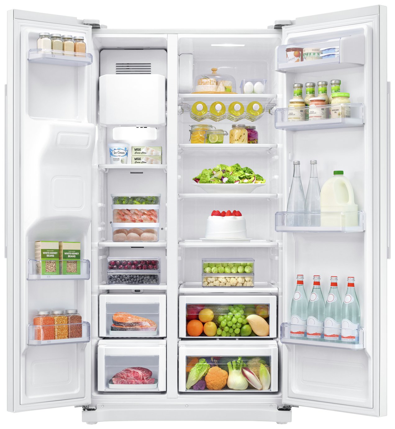 Samsung RS50N3513WW/EU American Fridge Freezer Review