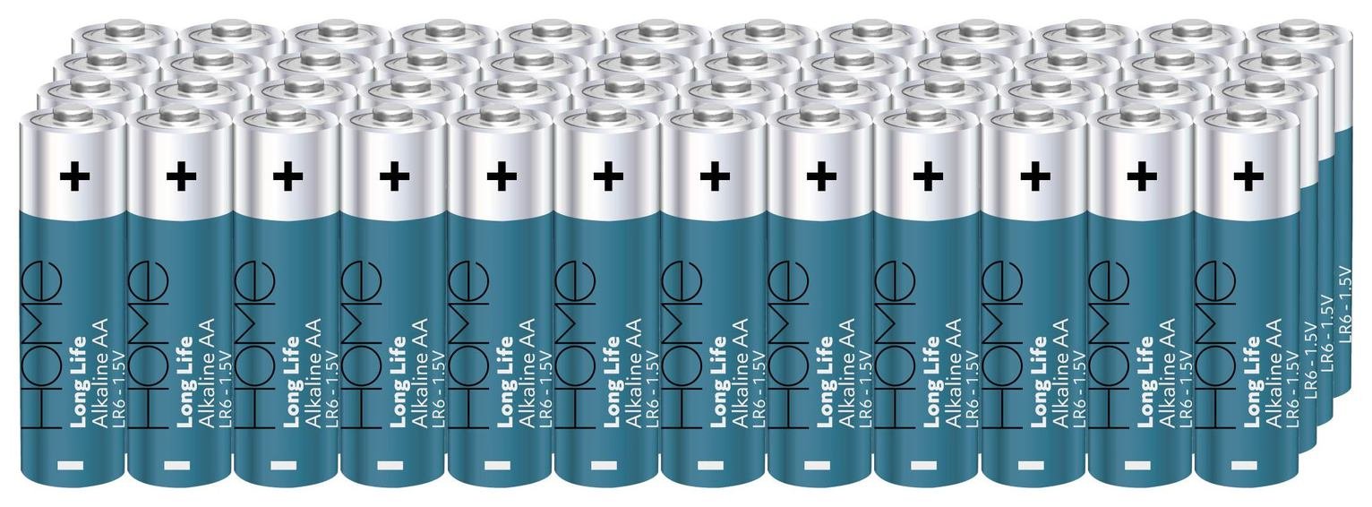 Argos Home Ultra Alkaline AA Batteries - Pack of 48