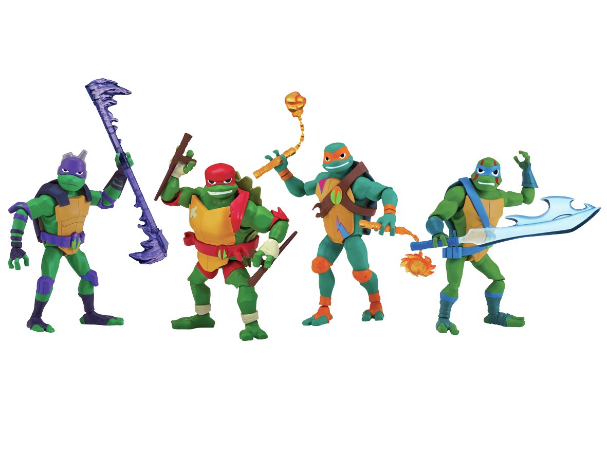 Rise of The Teenage Mutant Ninja Turtles 4 Brothers Pack review