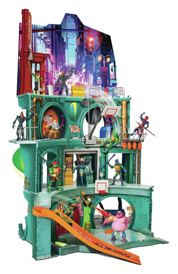 Rise of The Teenage Mutant Ninja Turtles Sewer Lair Playset Reviews