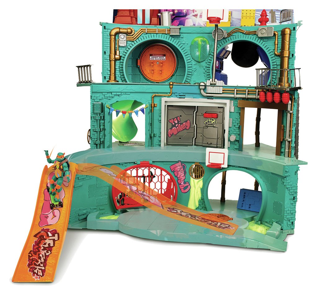 Rise of The Teenage Mutant Ninja Turtles Sewer Lair Playset Reviews