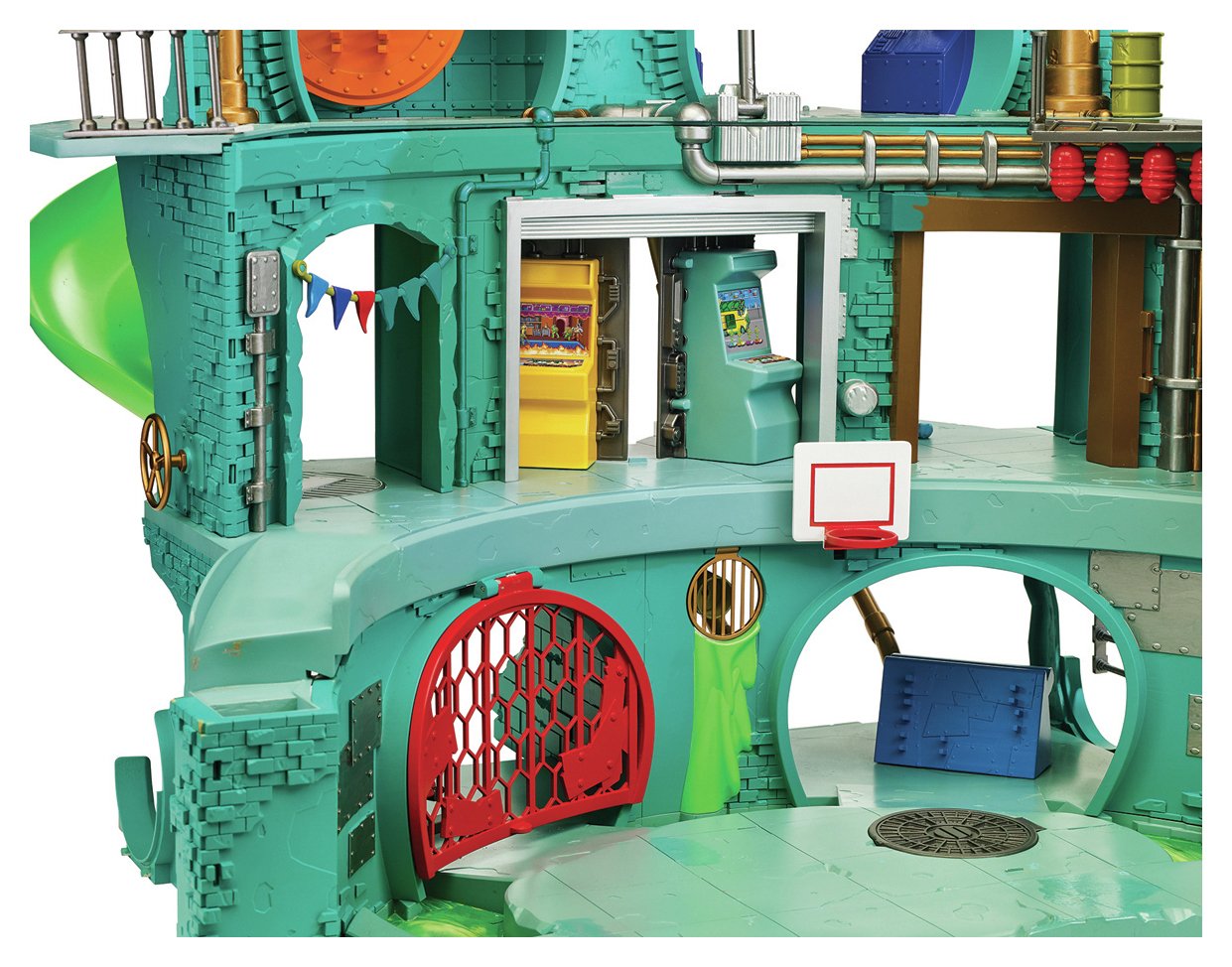 Rise Of The Teenage Mutant Ninja Turtles Sewer Lair Playset Reviews 