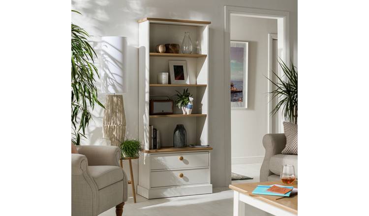 Argos white units for deals living room