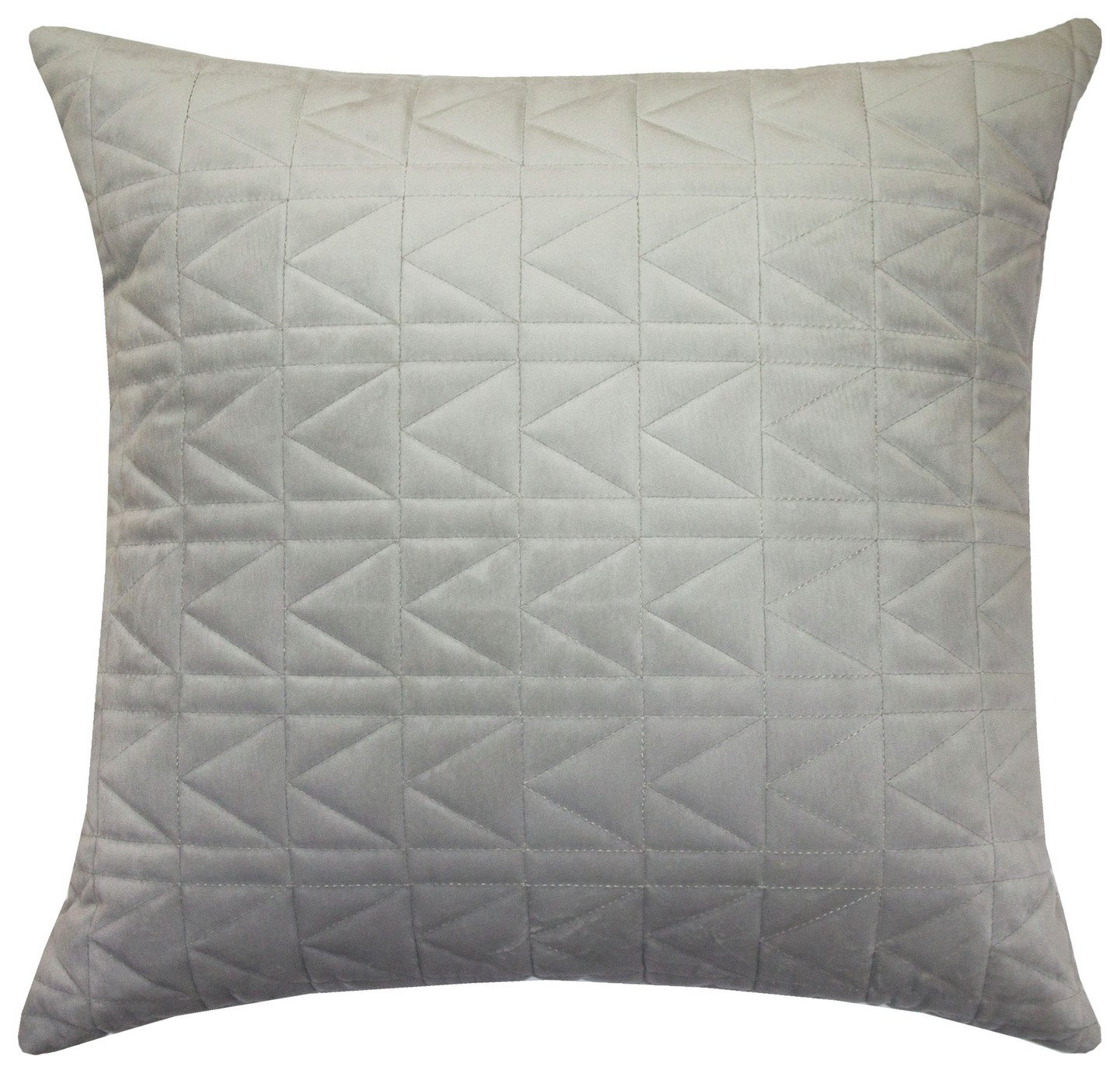 Karl Lagerfeld Quilted K Cushion - Grey