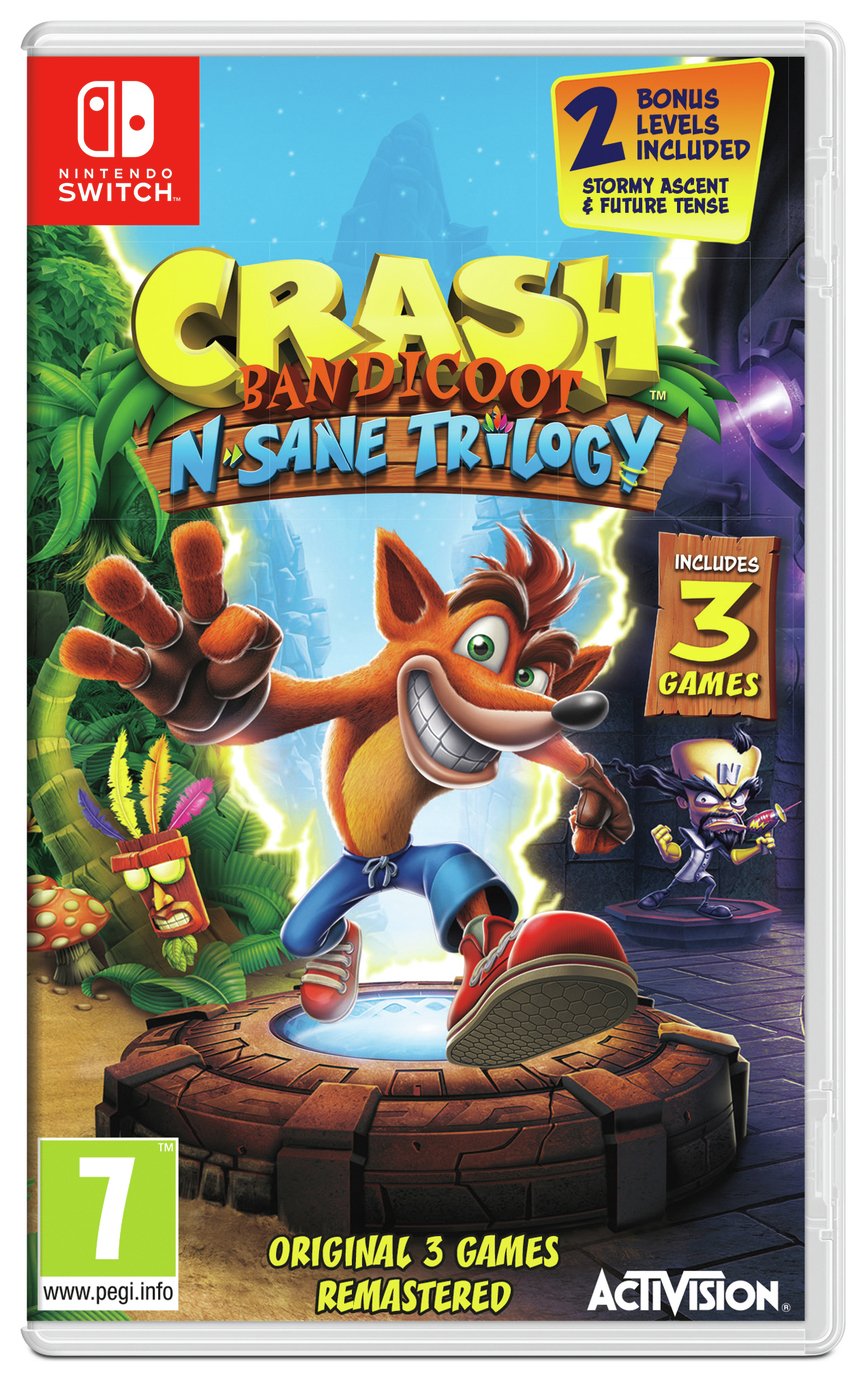 crash for nintendo switch