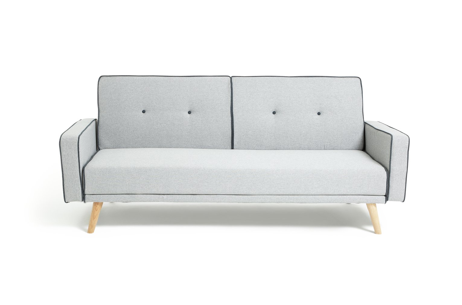 Habitat Frankie 2 Seater Clic Clac Sofa Bed - Grey