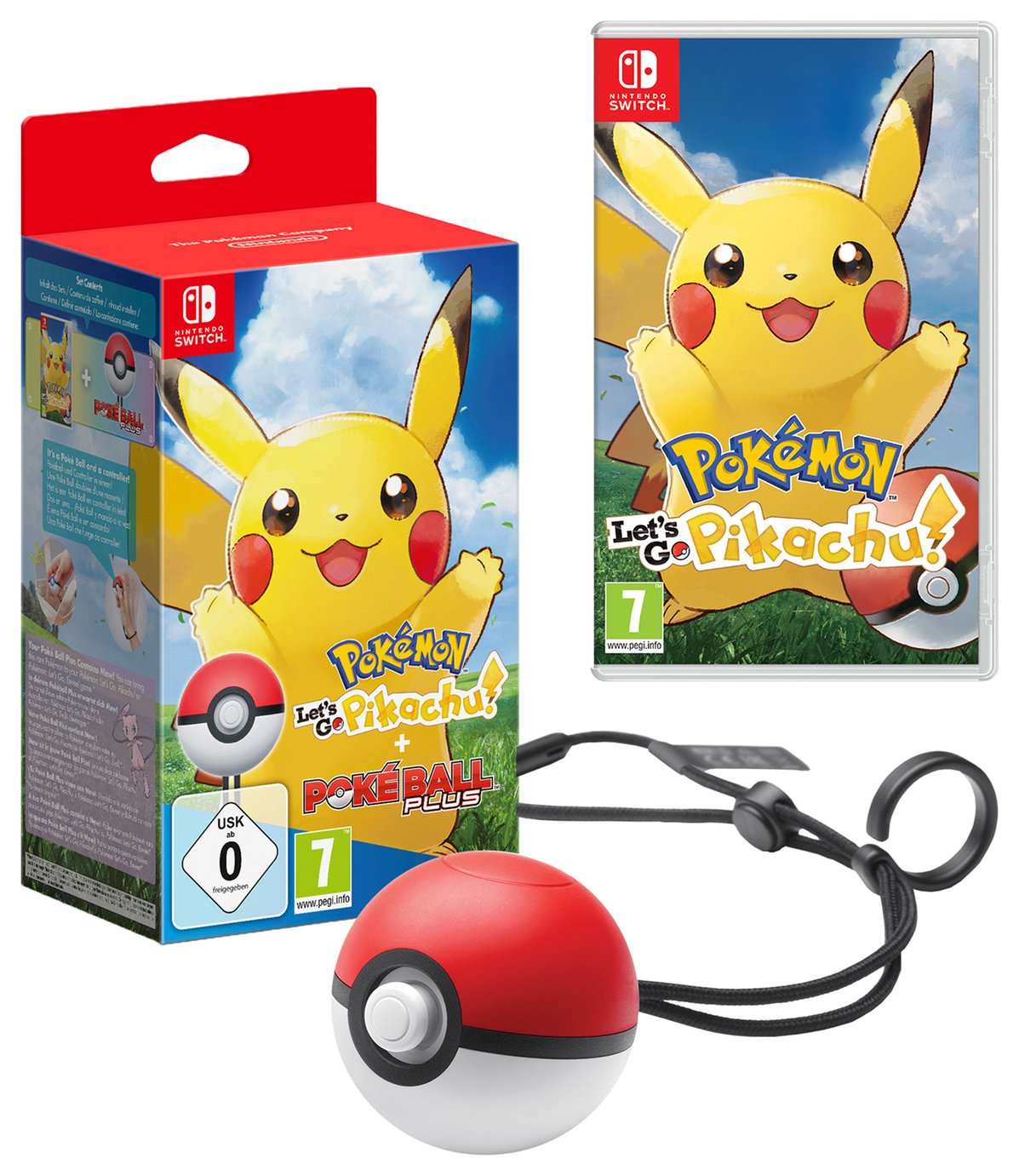 Pokemon Lets Go Pikachu Nintendo Switch Game With Pokeball Reviews