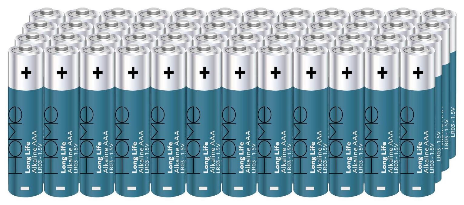 Argos Home Ultra Alkaline AAA Battery - Pack of 48