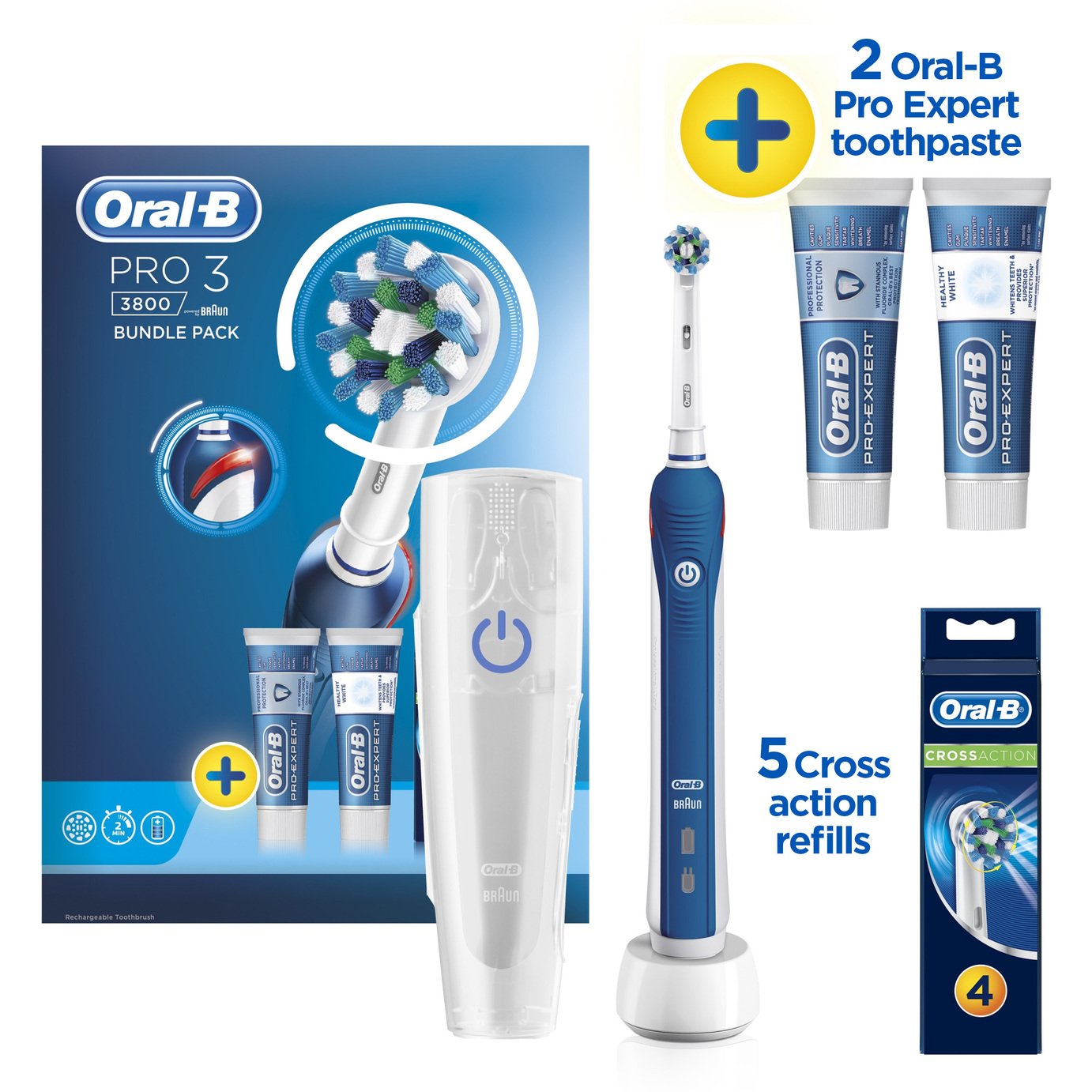 OralB Pro 3 3800 Electric Toothbrush Reviews Updated June 2024