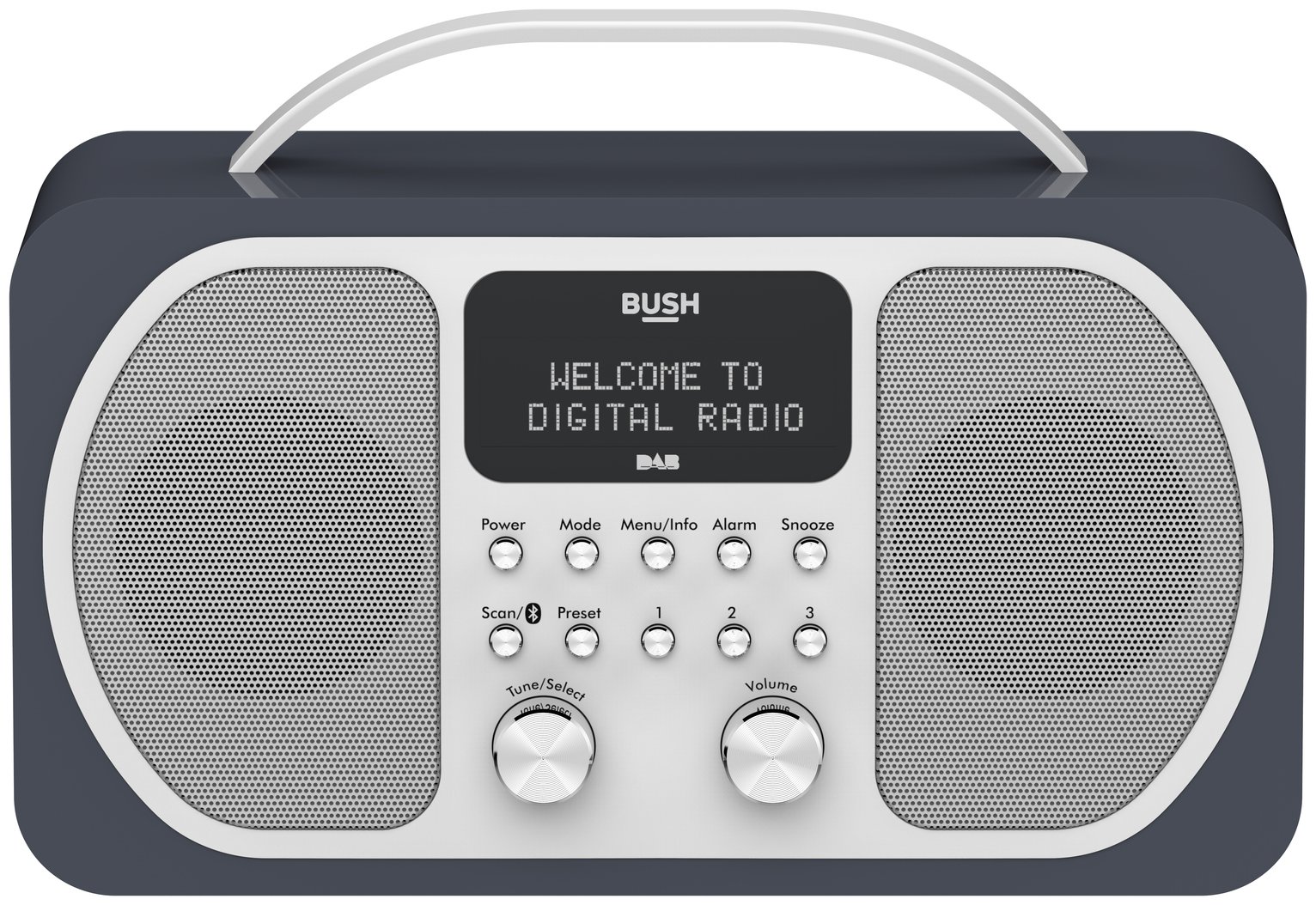 Bush DAB Bluetooth Radio - Midnight Blue