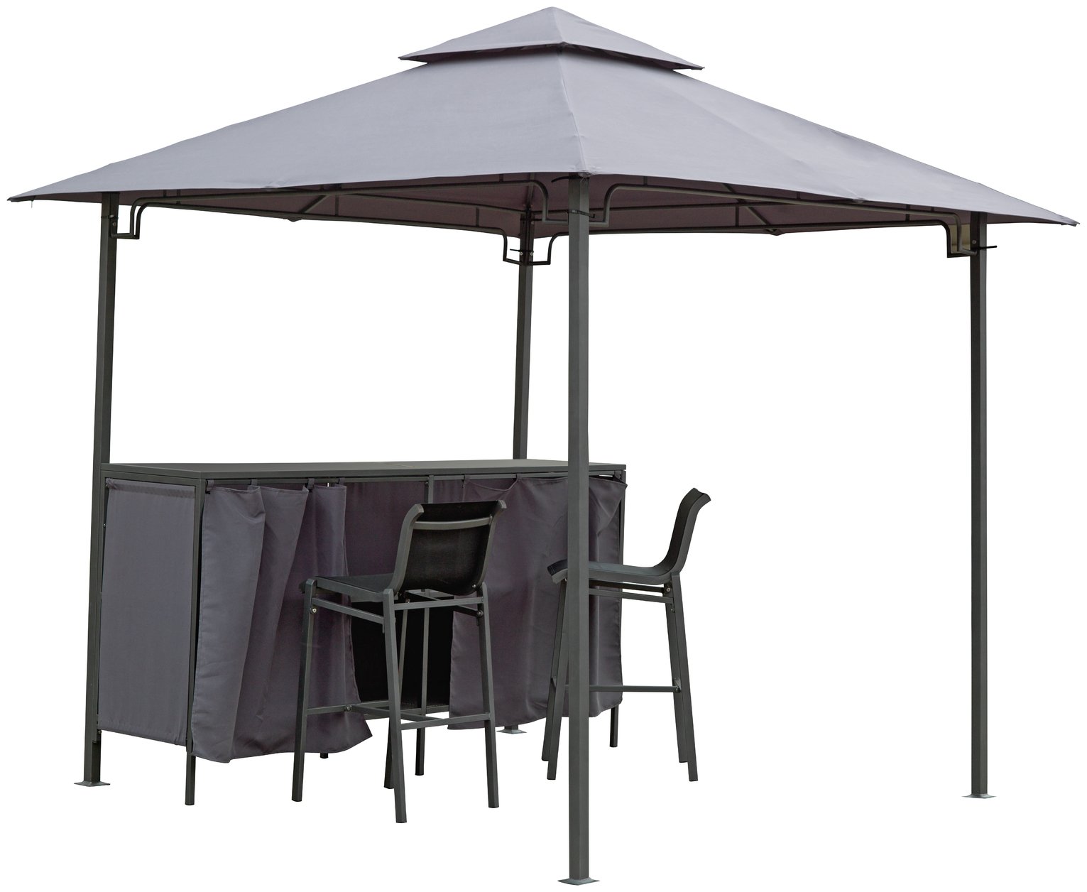 Argos Home Bar Gazebo, Table & Chairs Set