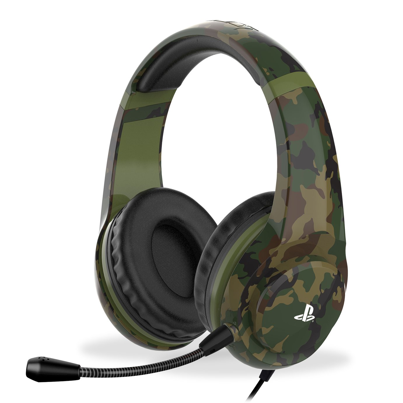Officially Licensed PRO4-70 PS5/PS4 Headset - Woodland Camo