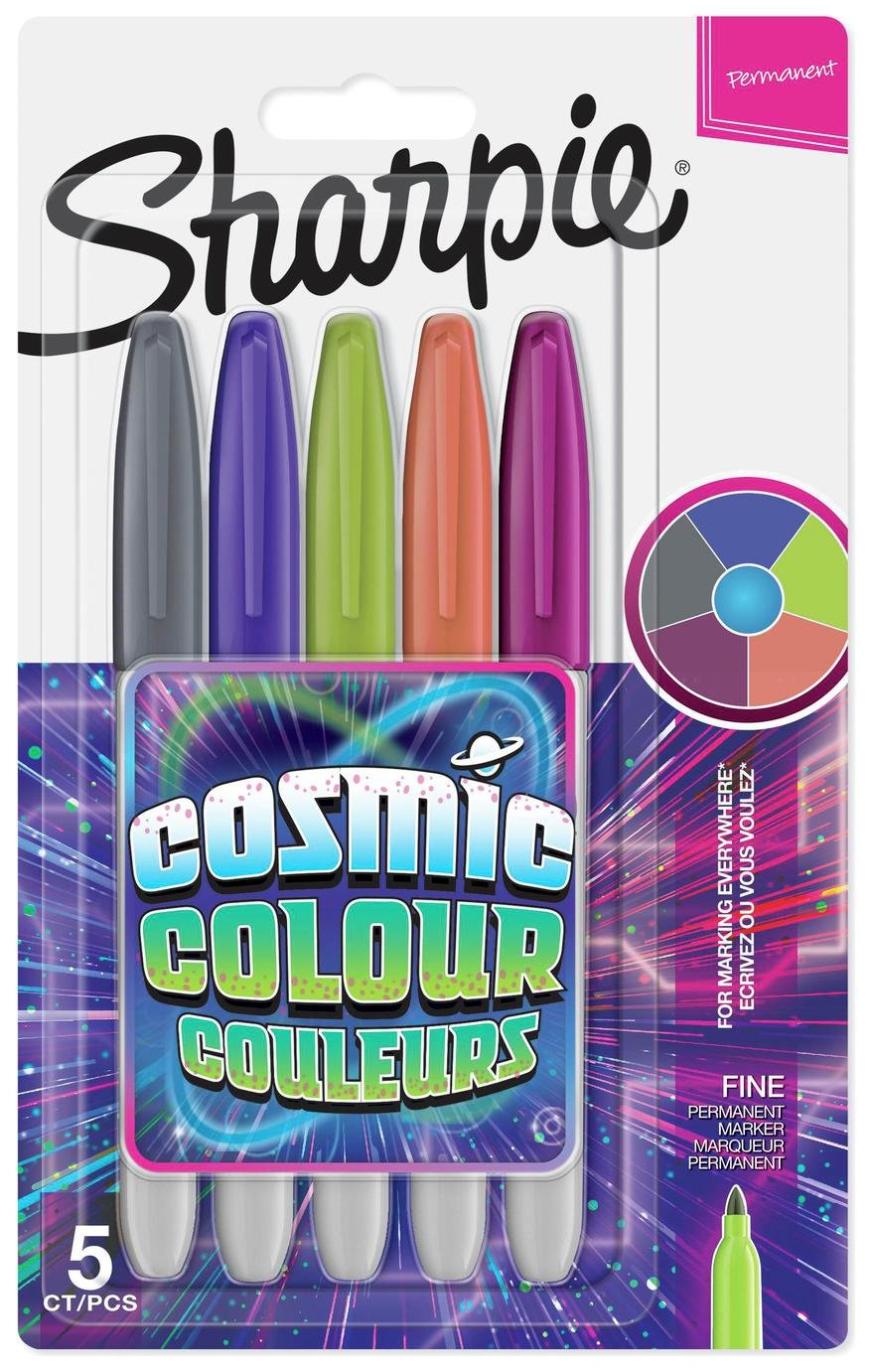 Sharpie Cosmic Colour- 5 Pack