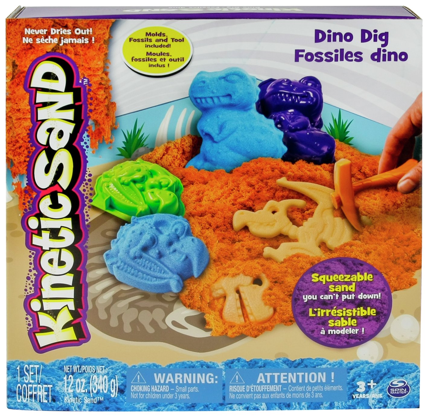 dinosaur sand toys