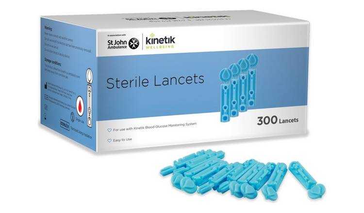 Kinetik Wellbeing Lancets Pack of 300