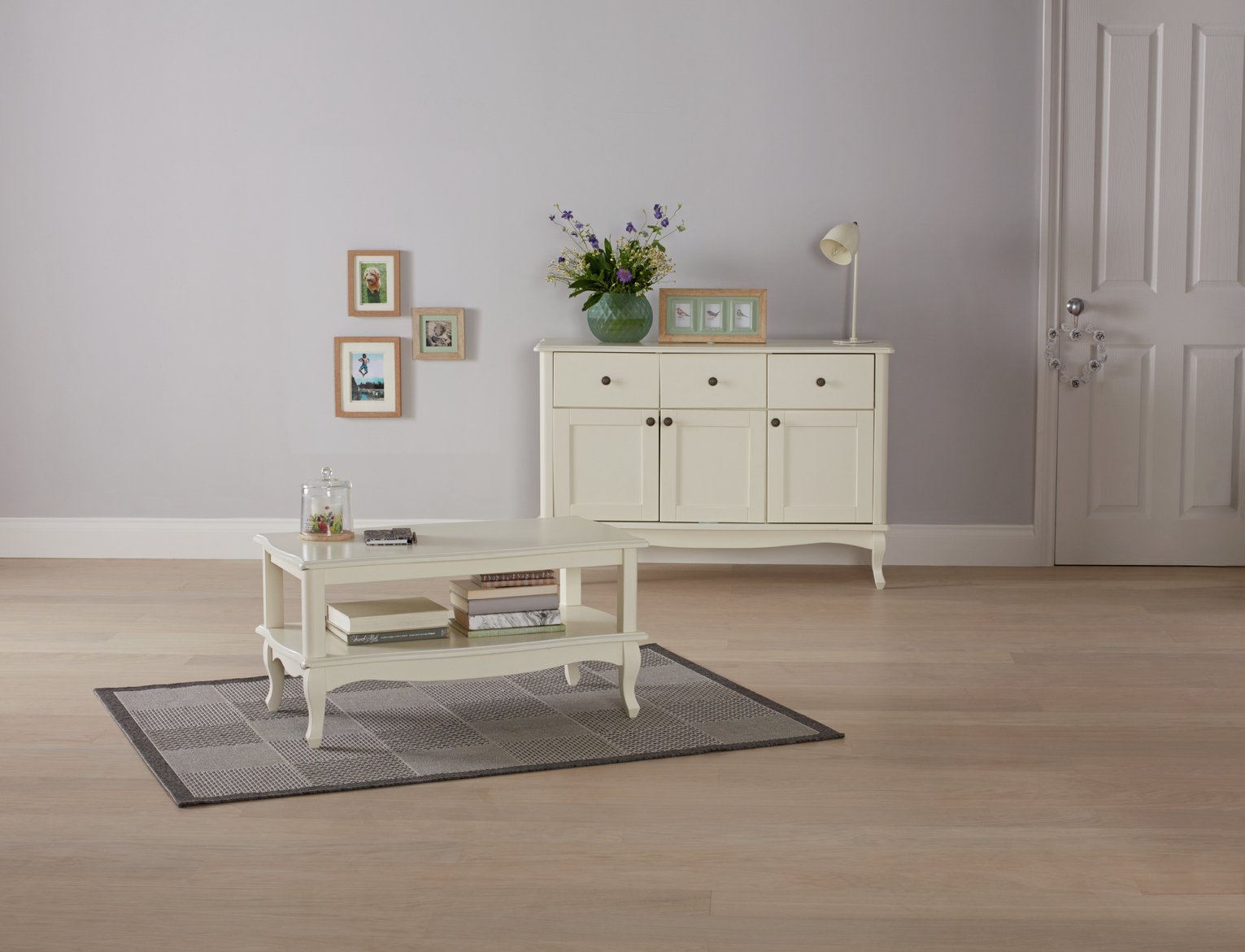 Argos Home Serenity 3 Door and 3 Drawer Sideboard OffWhite Reviews