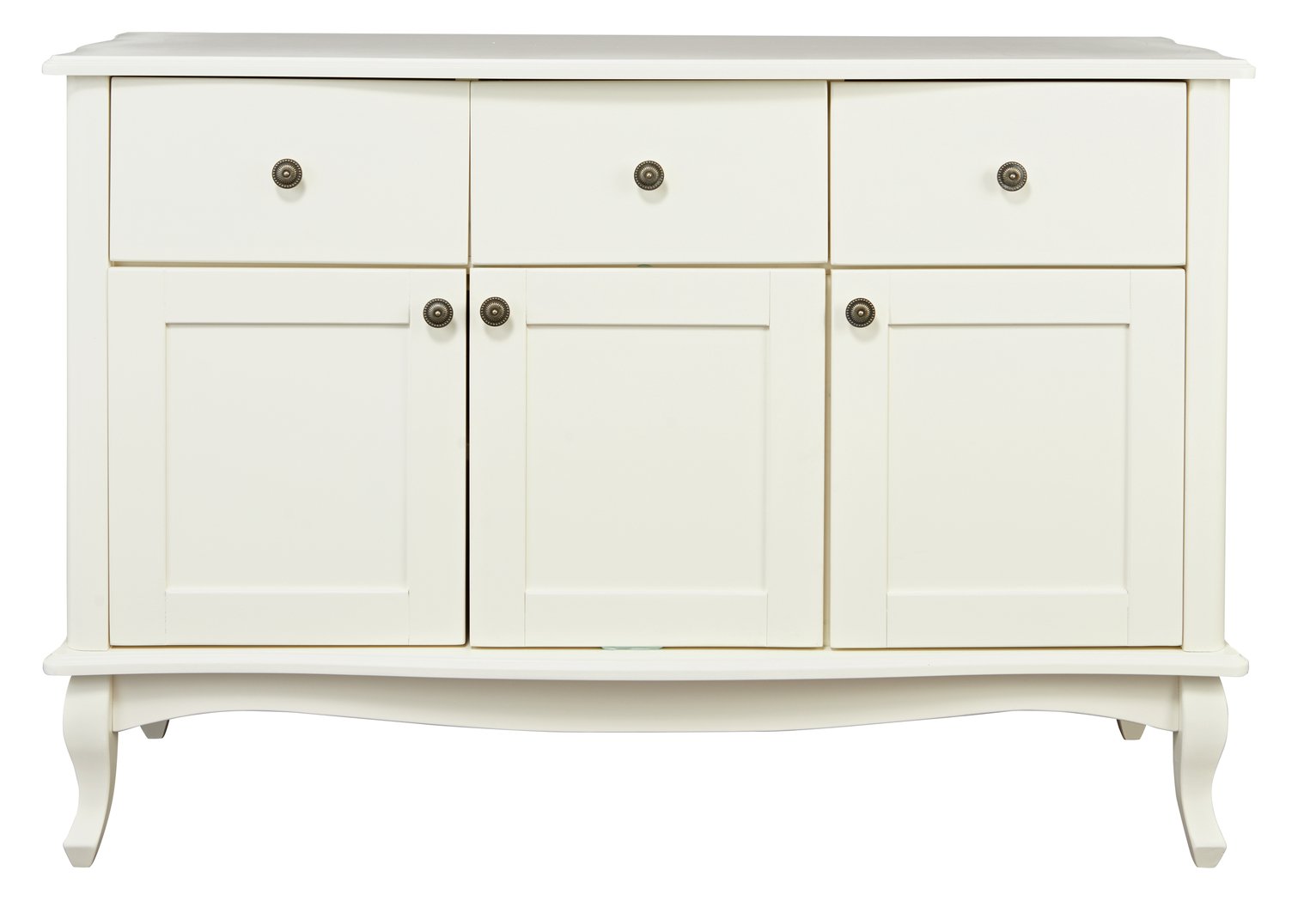 Argos Home Serenity 3 Door and 3 Drawer Sideboard OffWhite Reviews