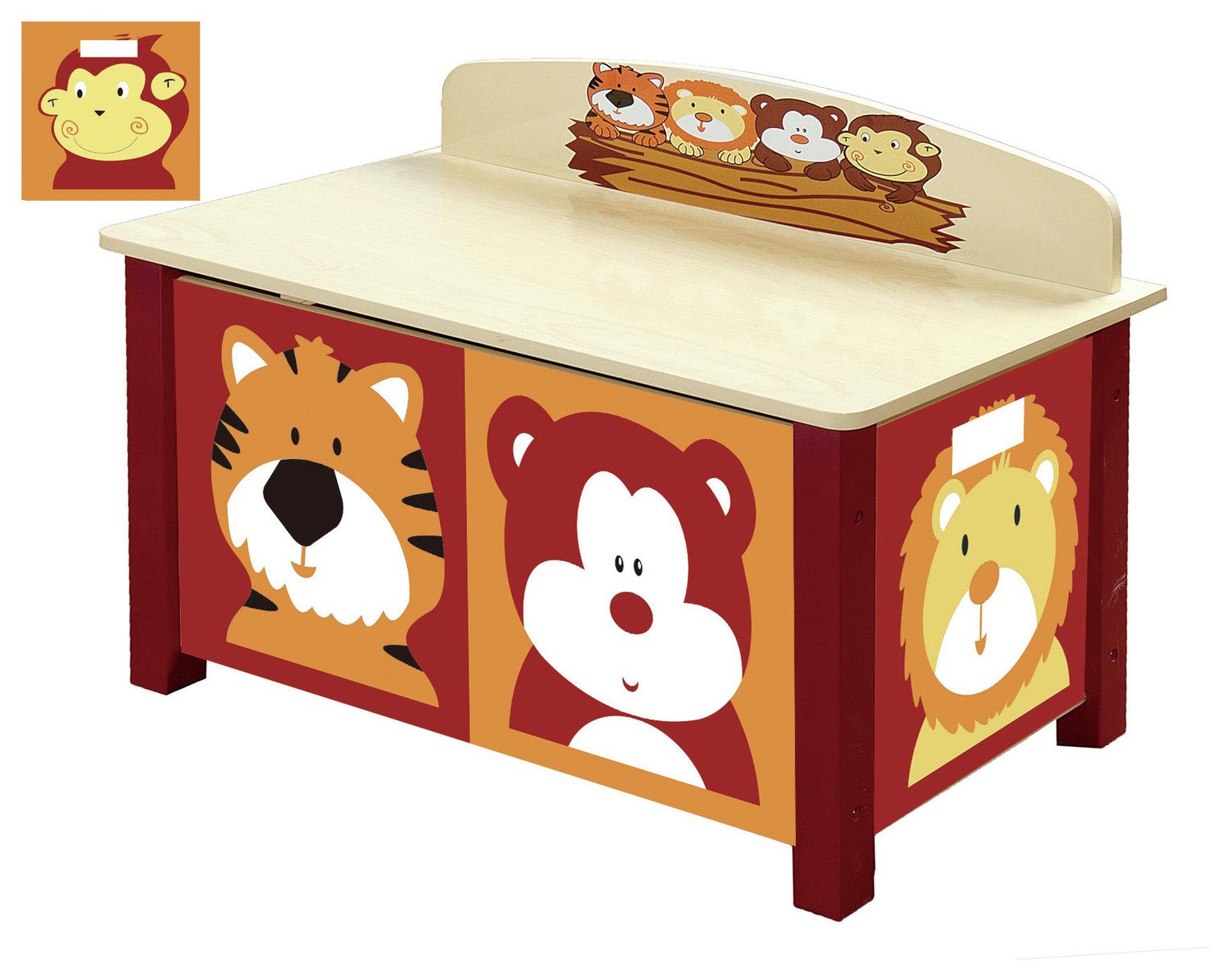 Liberty House Jungle Large Toy Box review