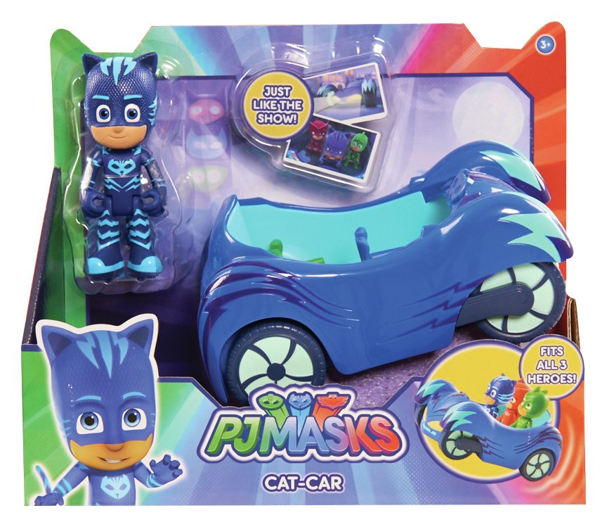 PJ Masks Cat Boy Figure and Vehicle Review