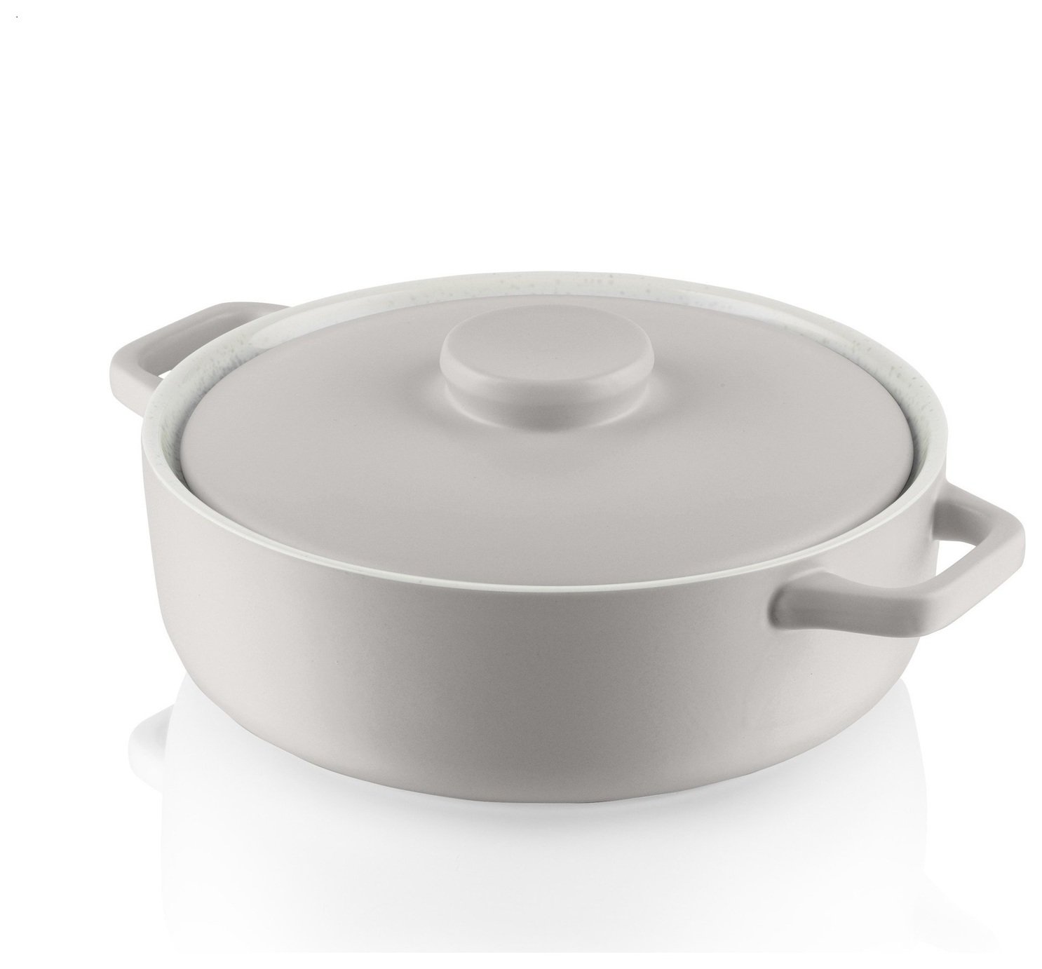 Fearne by Swan Large Shallow Casserole Dish - Grey