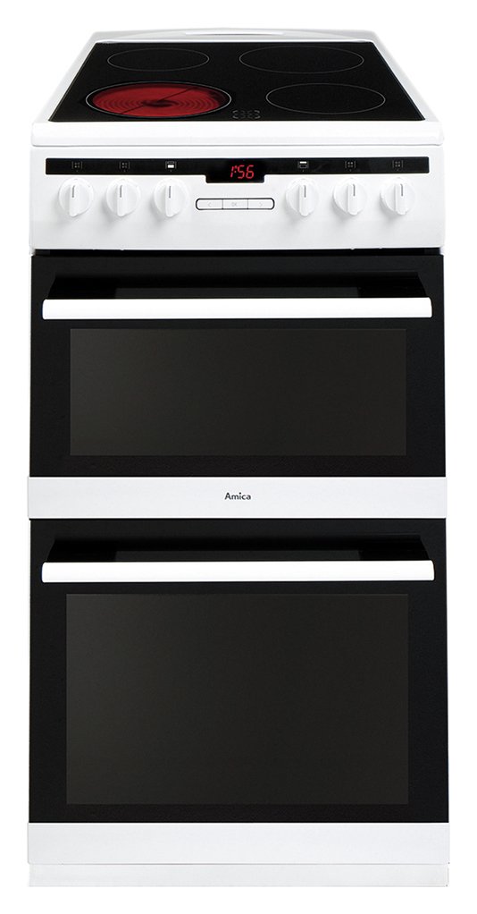 Amica AFC5550WH 50cm Double Oven Electric Cooker Reviews