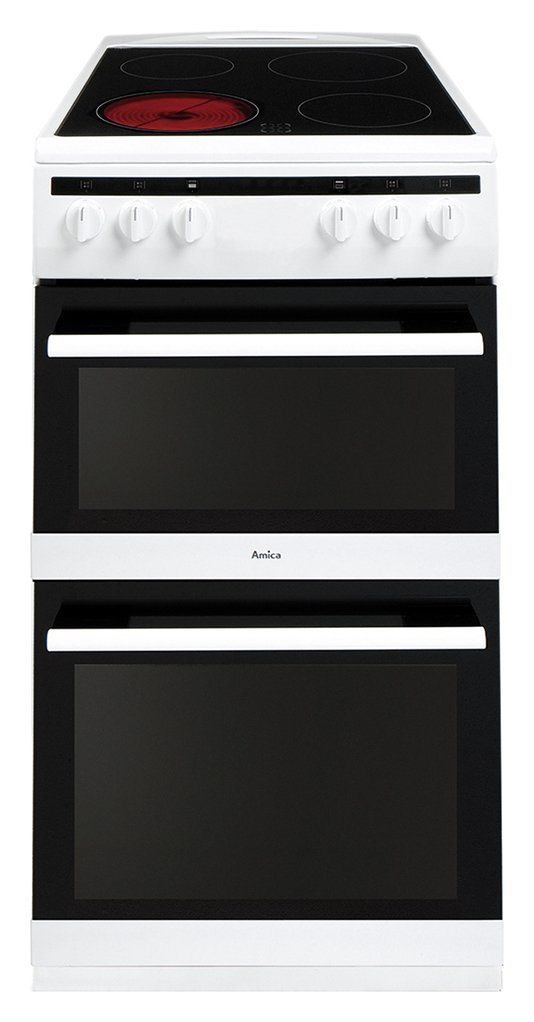 Amica AFC5100WH 50cm Twin Cavity Electric Cooker review