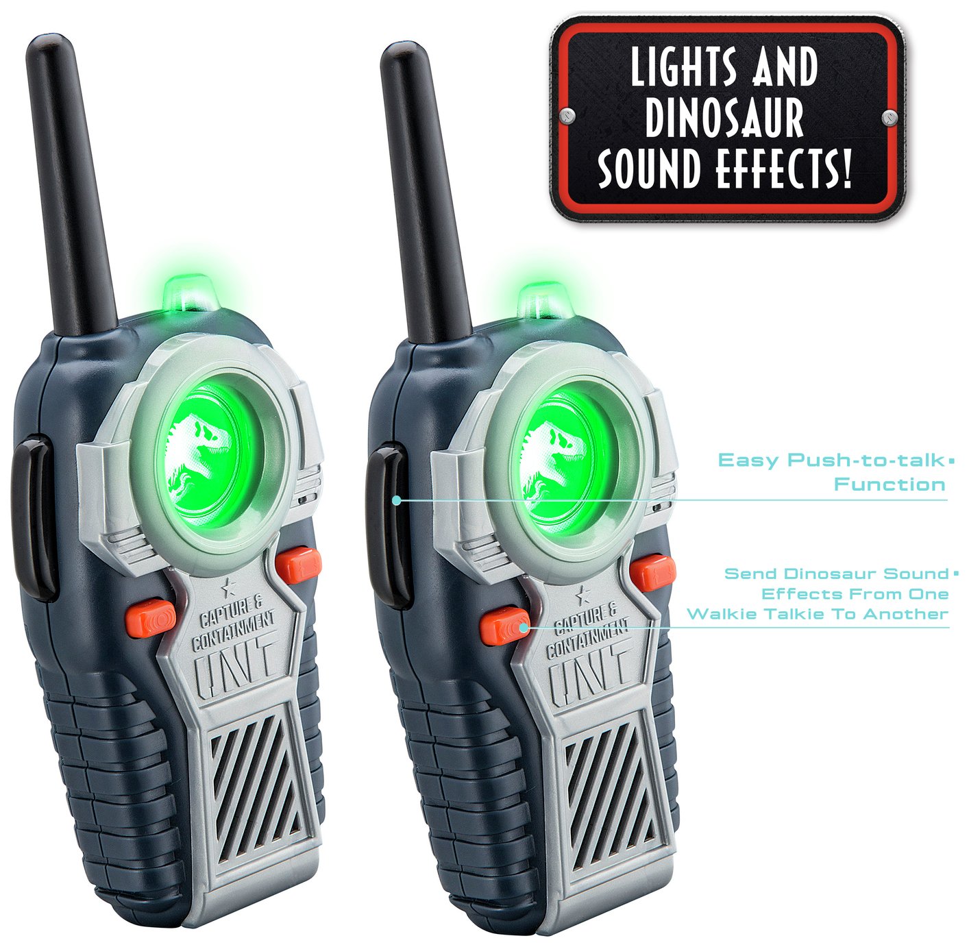 Jurassic World Long Range Walkie Talkies Reviews
