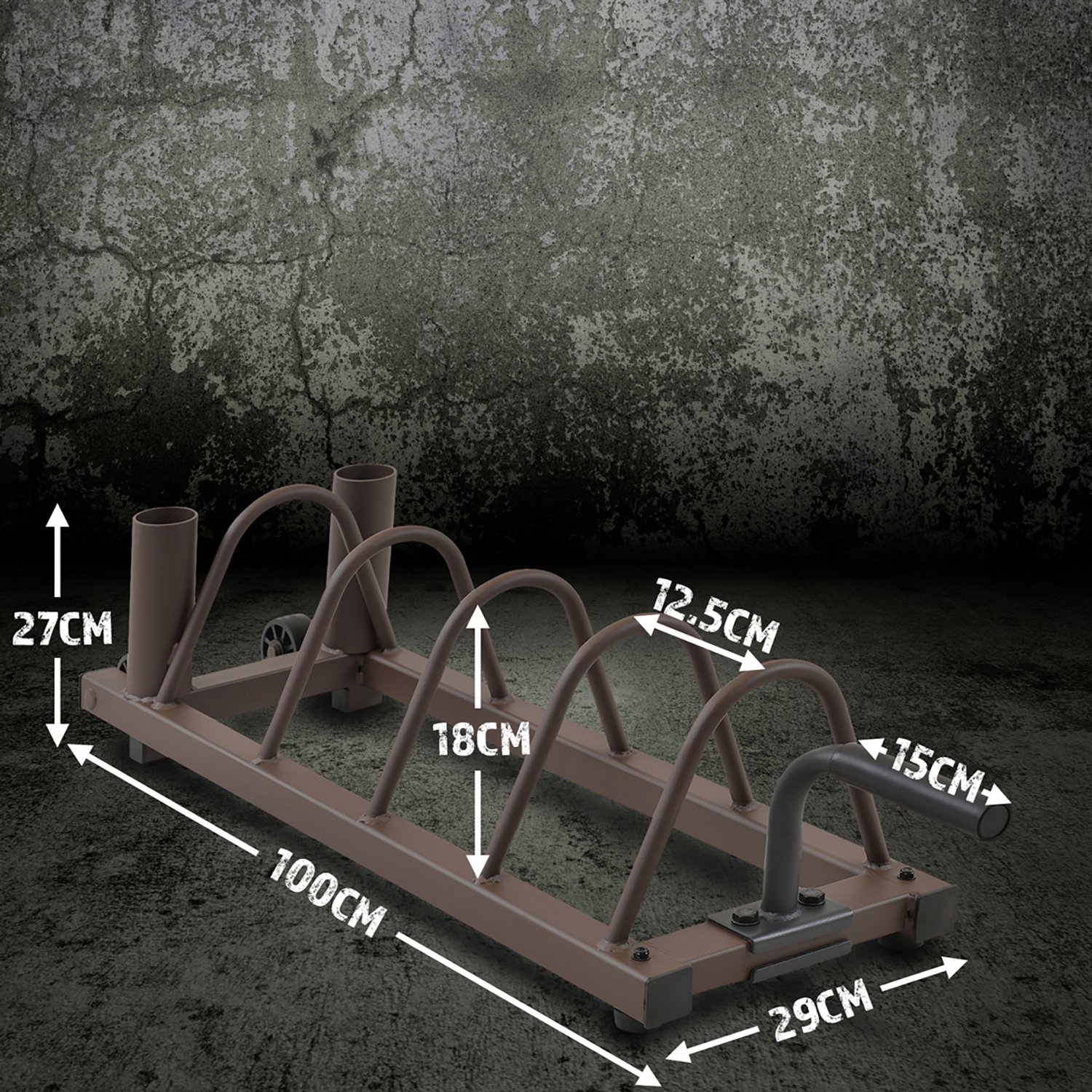 Steelbody by Marcy Horizontal Weight Plate Rack Reviews