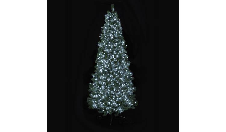 Premier Decorations 2000 White LED Christmas Tree Lights