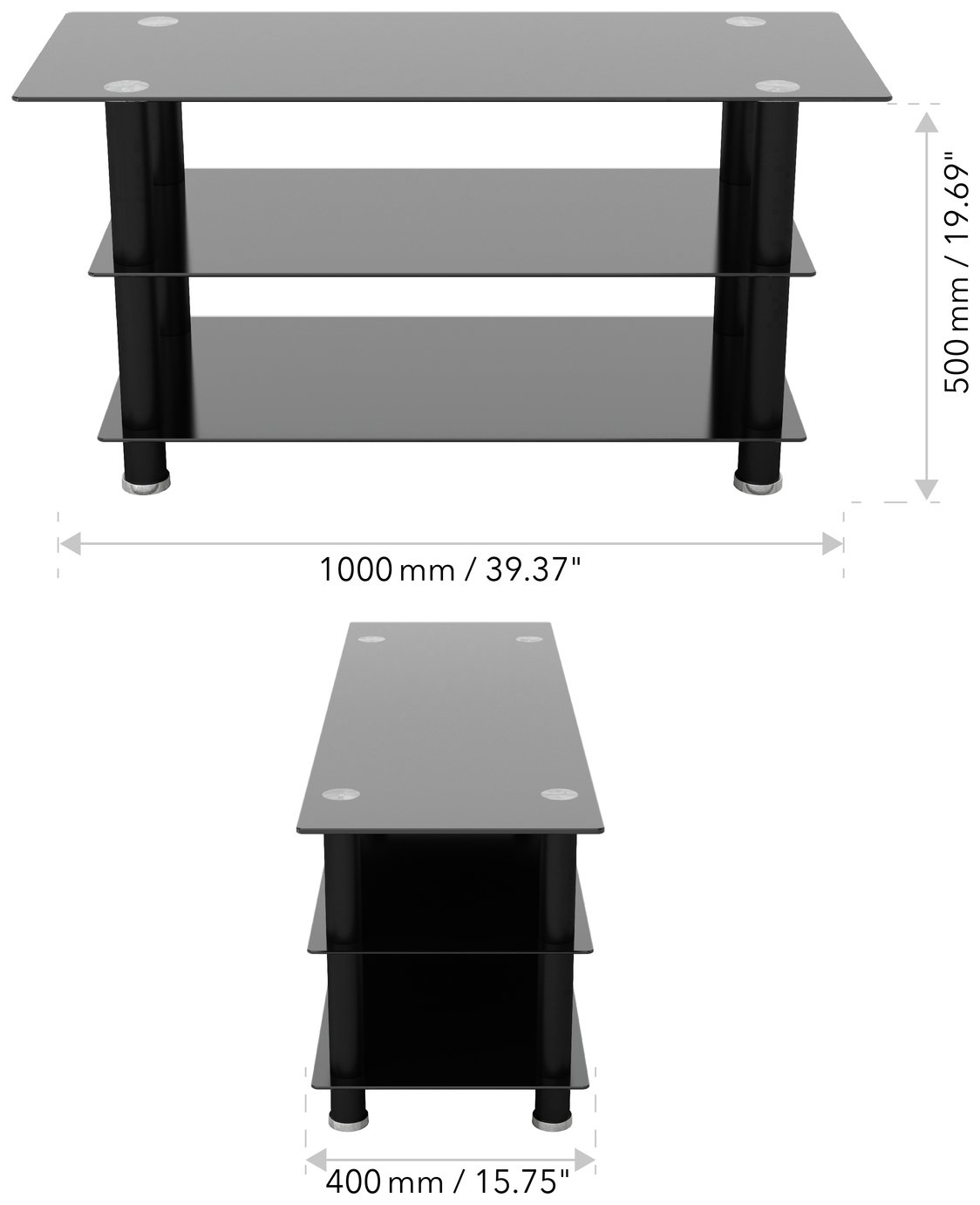 AVF Glass Up To 50 Inch TV Stand Reviews