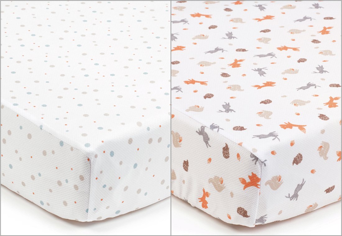 Breathable Baby Cot Bed Sheets