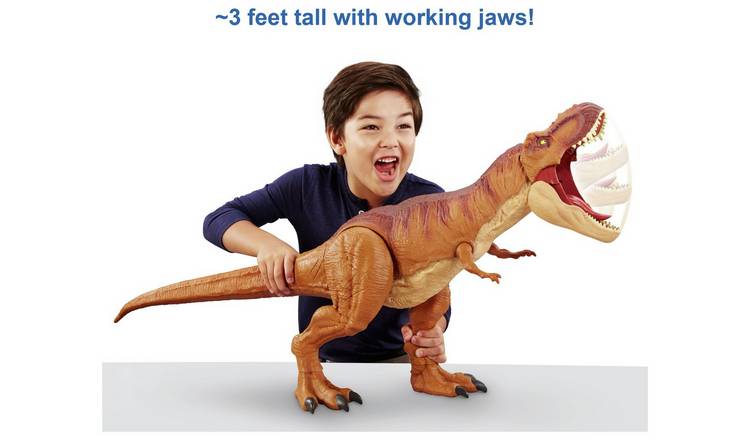 Buy Jurassic World Super Colossal T Rex Playsets And Figures Argos