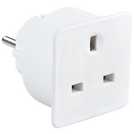 masterplug uk to europe travel adaptor 3 pack