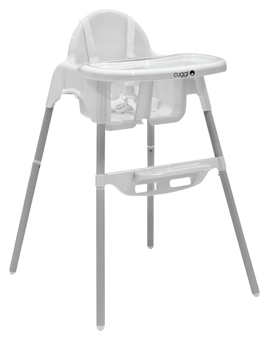 Cuggl Pickle Highchair - White