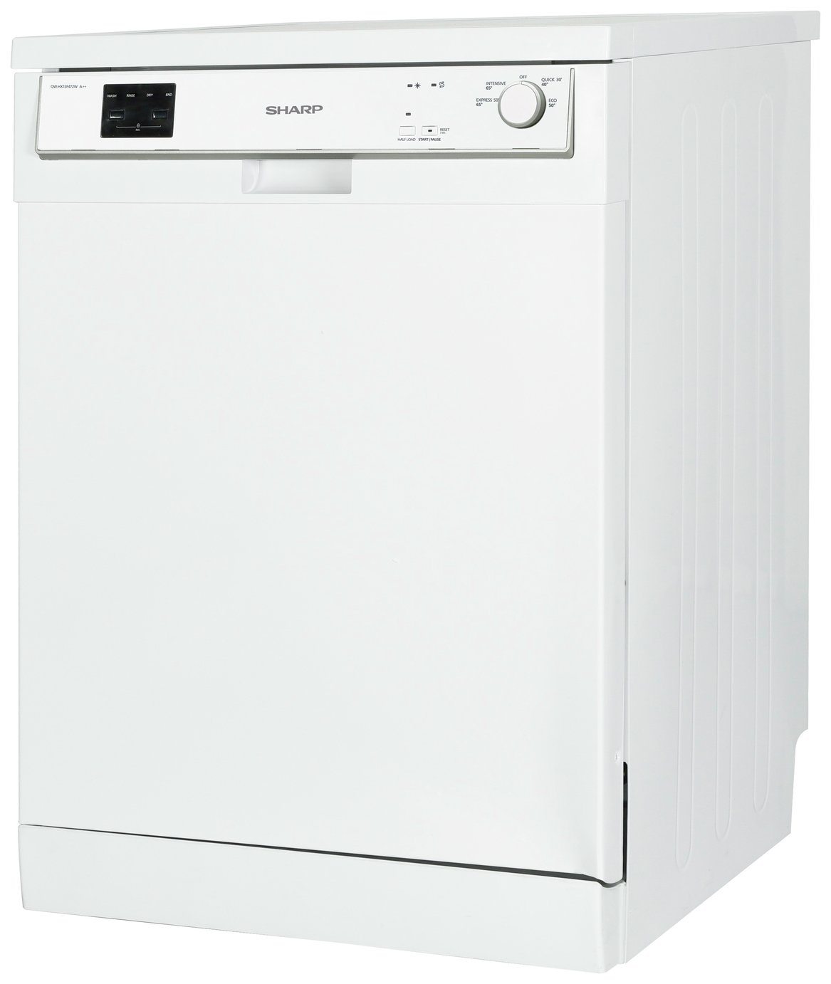 Sharp QWHX13F472W Full Size Freestanding Dishwasher Reviews