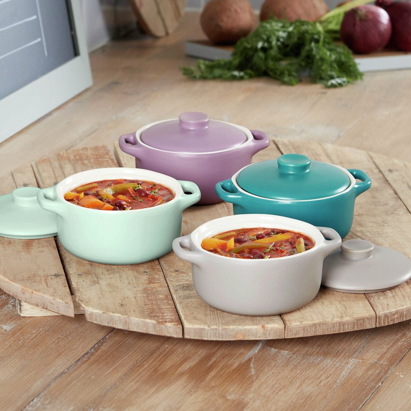 Mini casserole hotsell dish set